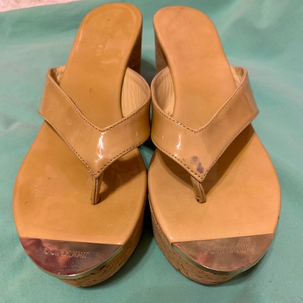 Jimmy choo wedge sandals